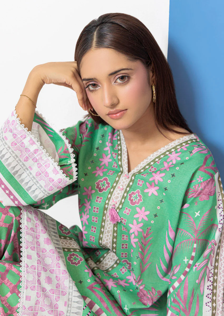 C-Green-Cambric-2 Piece (WPSTPBS25B8S10) - Image 5