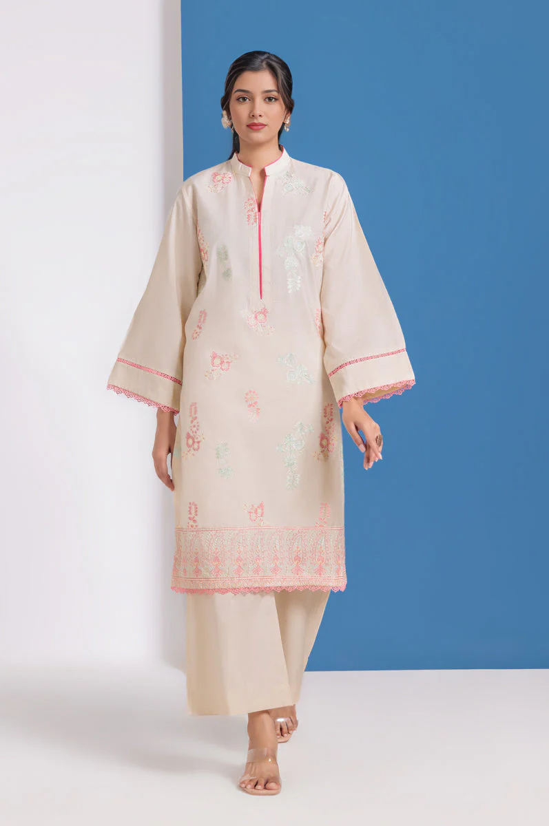 Ivory-Cotton Silk-2 Piece (WPS25SE2002) - Image 5