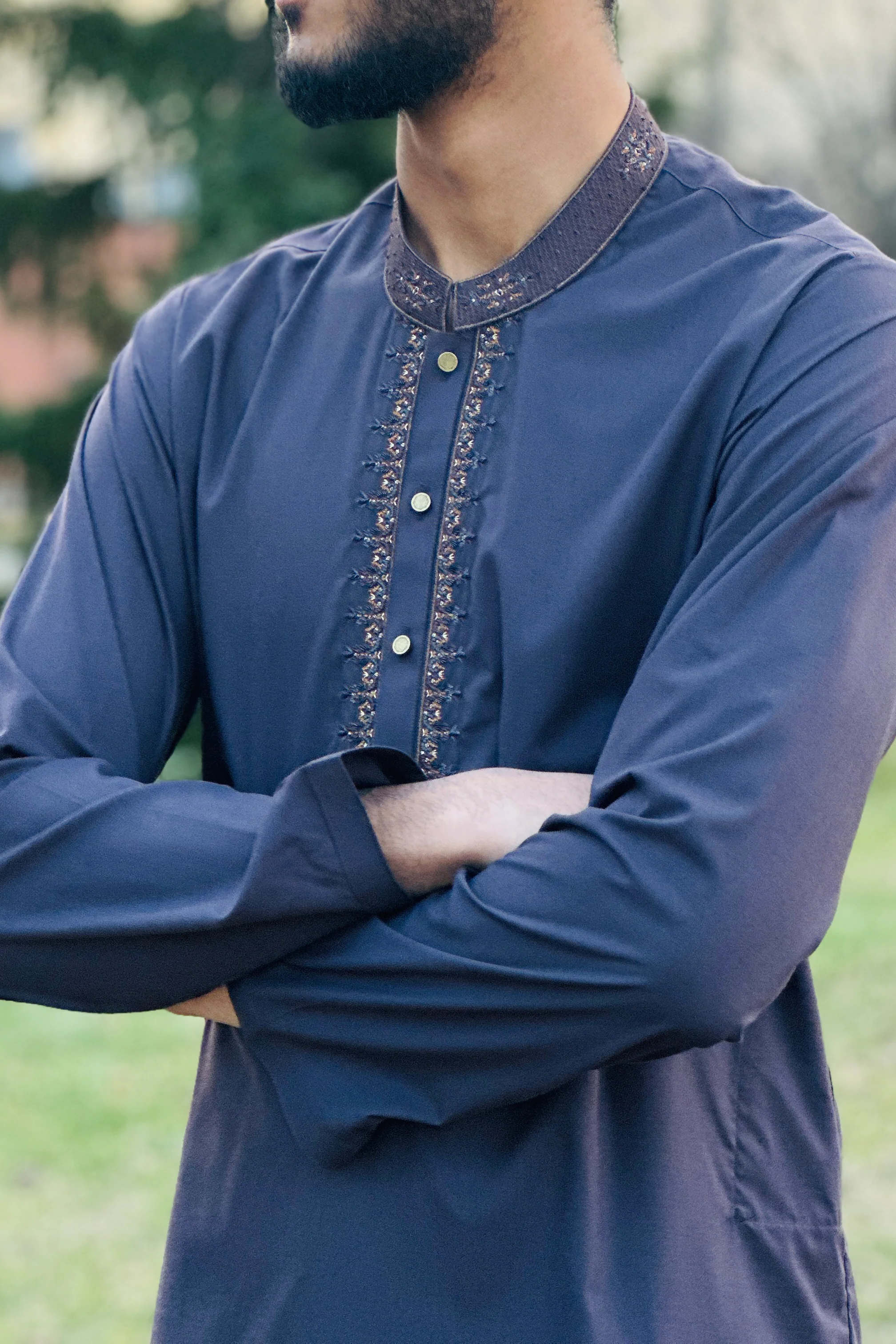 Men Formal Kurta Pajama DIF25-05 NY(B-25) NJ (M41) - Image 3