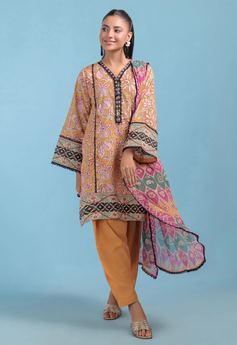 Ochre-Cambric-3 Piece (WPS25P3094) - Image 4