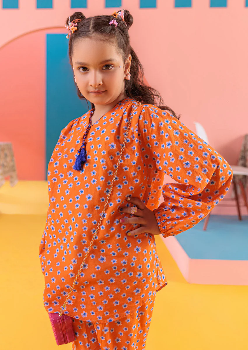 Orange-Cambric-2 Piece (GPS25P2011) - Image 5