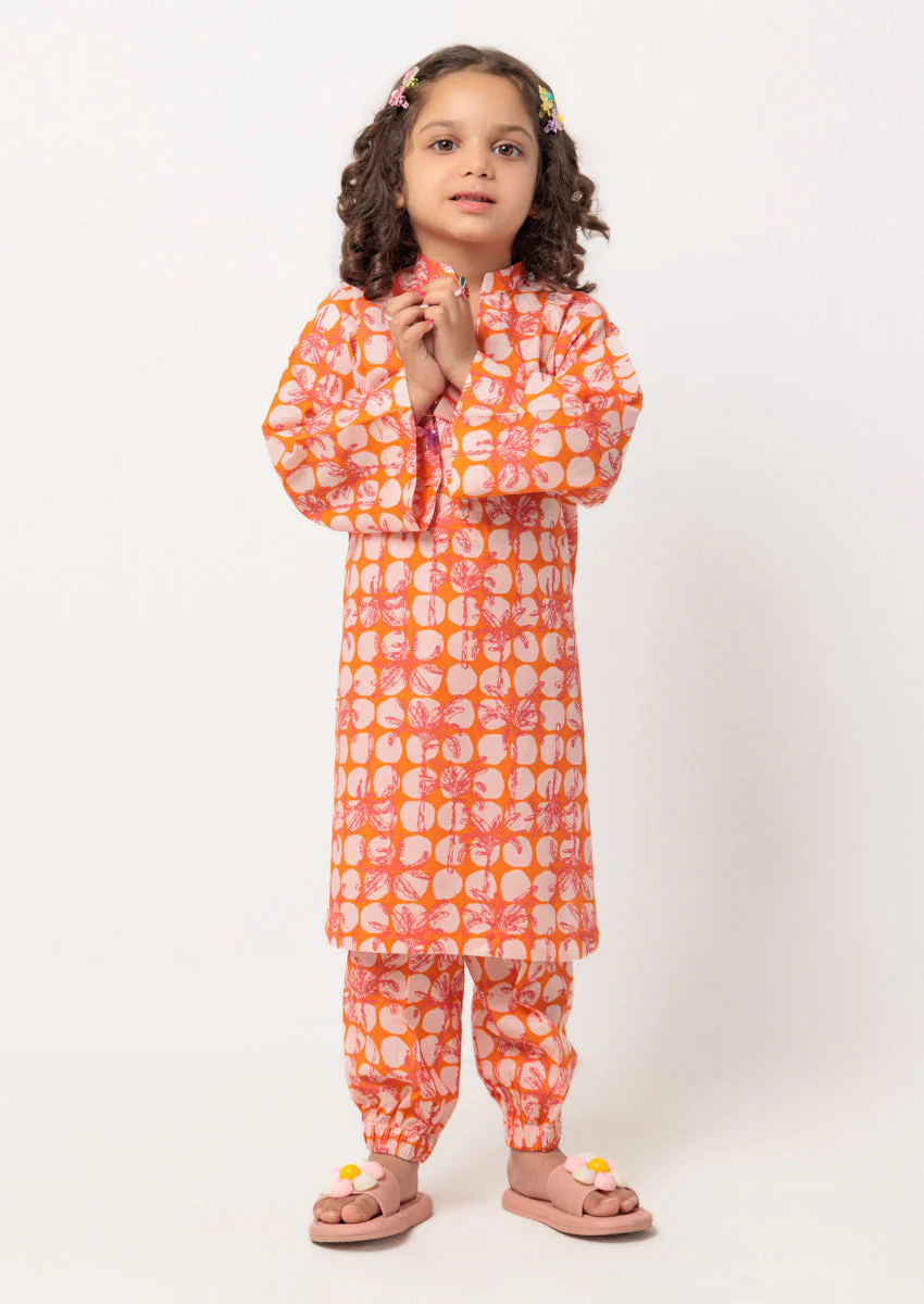 Orange-Cambric-2 Piece (GPS25P2049) - Image 4