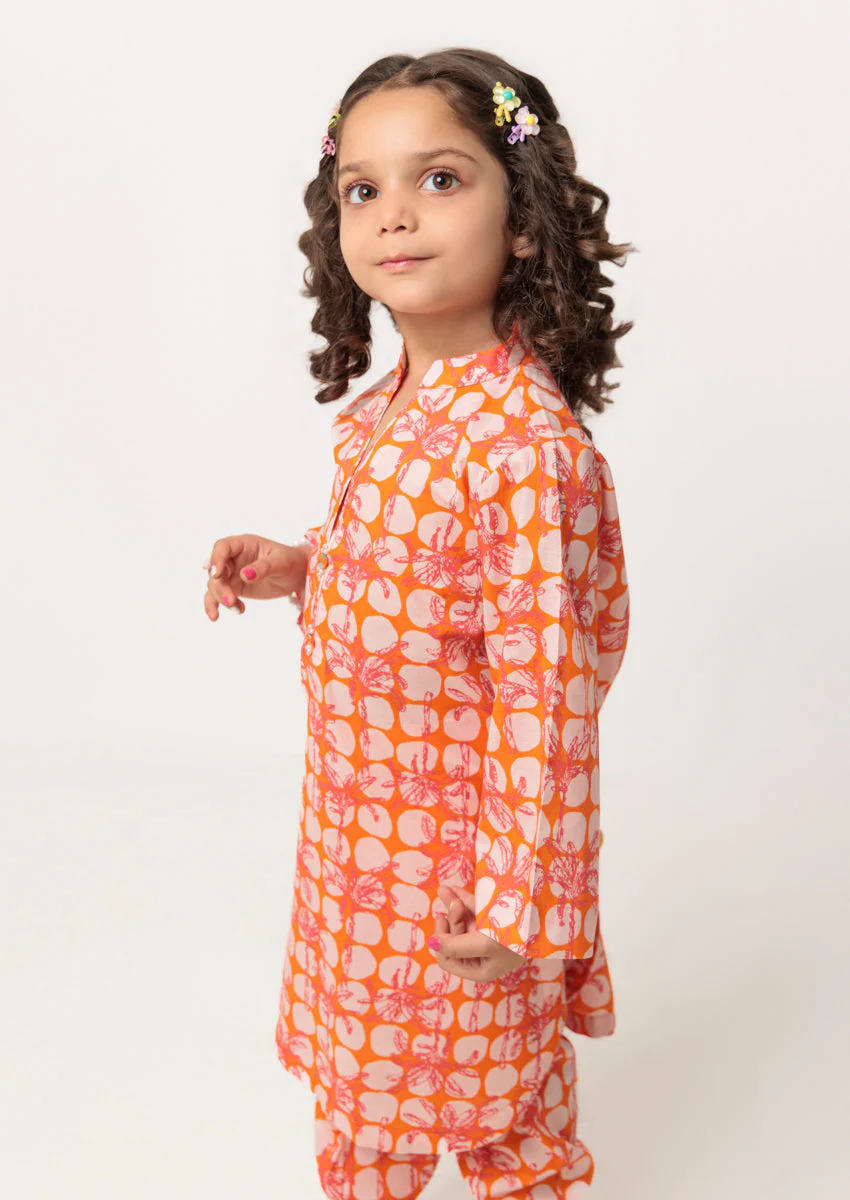 Orange-Cambric-2 Piece (GPS25P2049) - Image 5