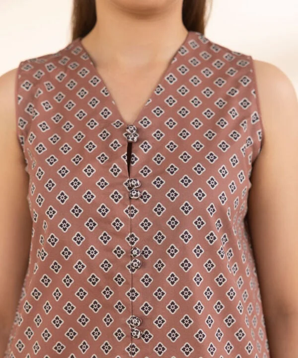 Sapphire Stitched Lawn U3PDY25V027 - Image 4